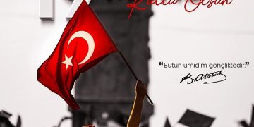 19 Mayıs Atatürk’ü Anma, Gençlik ve Spor Bayramı kutlu olsun.
